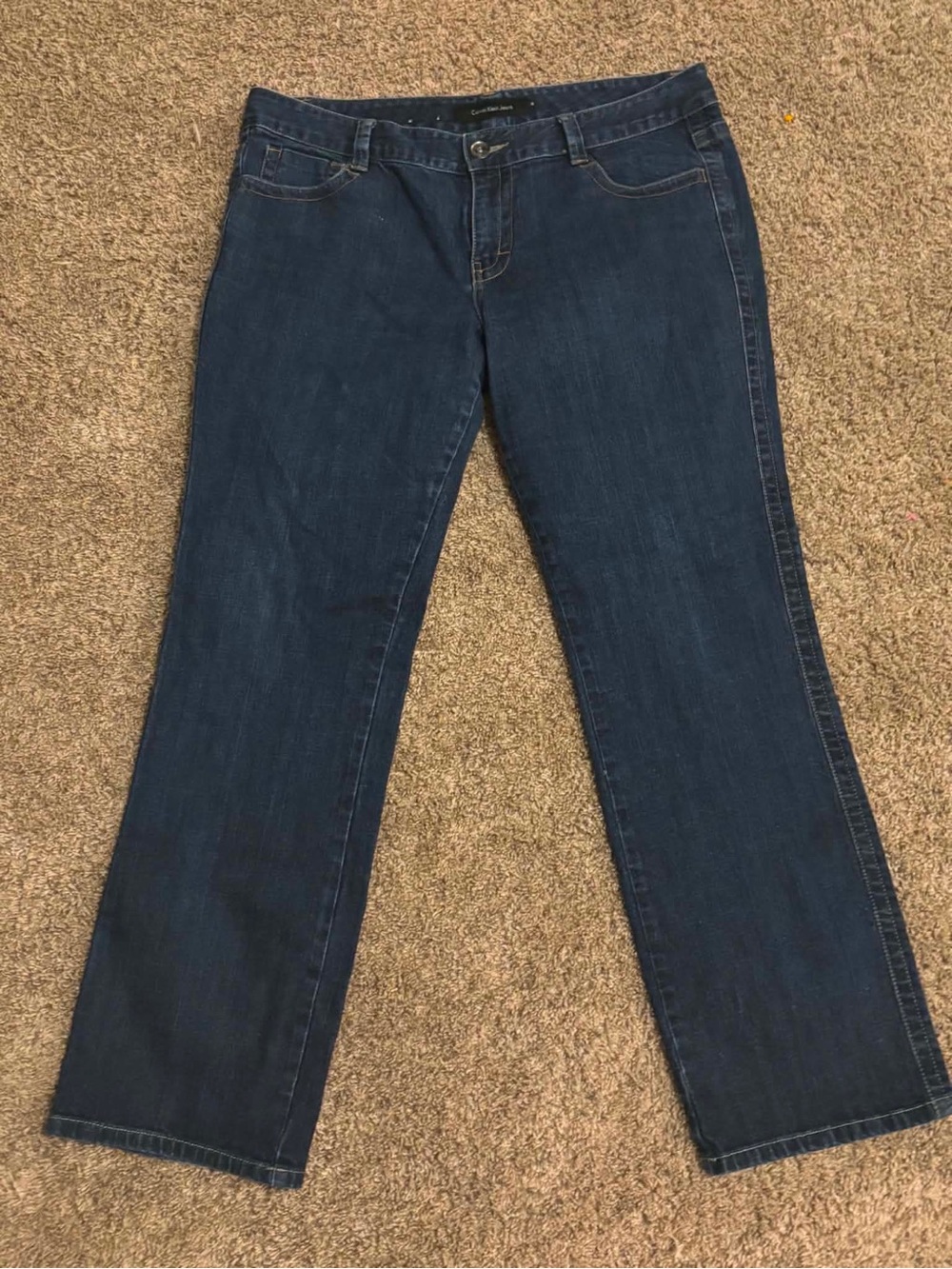 Calvin Klein Jeans Dark Blue Wide-Leg